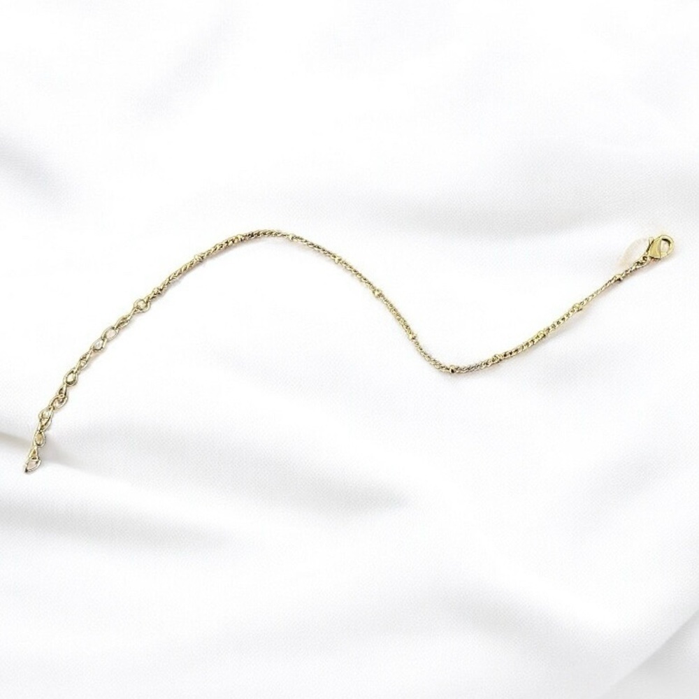 Satellite 14K Gold Plated 7 inch Women’s Bracelet - Picture 3 of 3